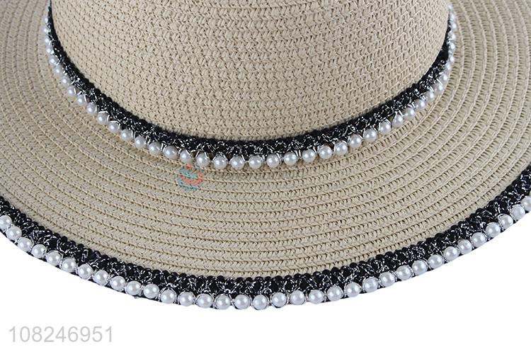 Yiwu wholesale outdoor sunhat starw hat for ladies