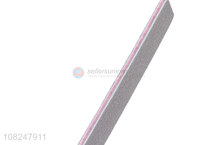 Good quality 100/180 grit washable sponge nail buffer file sanding file