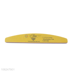 China supplier 120/180 grit <em>nail</em> <em>file</em> professional washable <em>nail</em> buffer