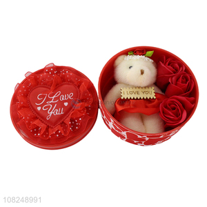 Top sale Valentine's Day girlfriend gifts set with flower