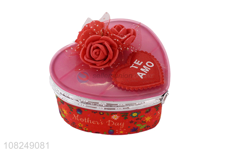 Latest design plastic jewelry storage box gifts packaging box