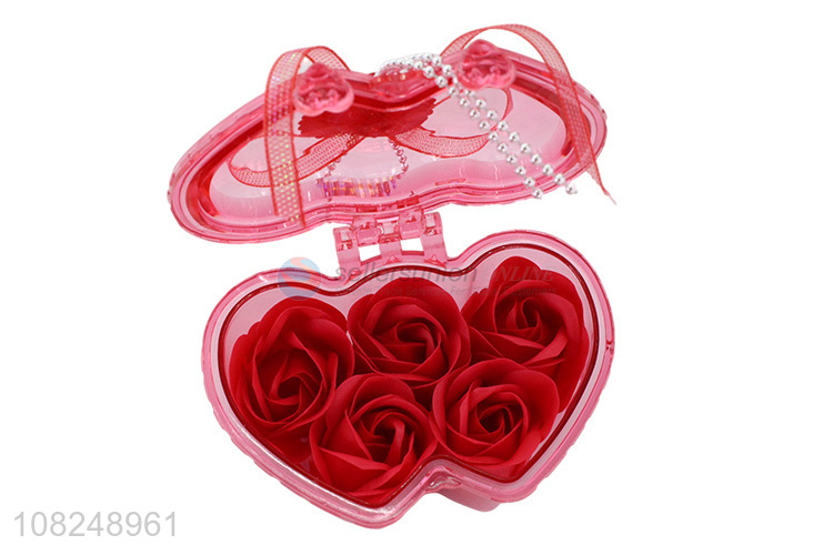 China factory double-heart shaped gifts set flower gifts box