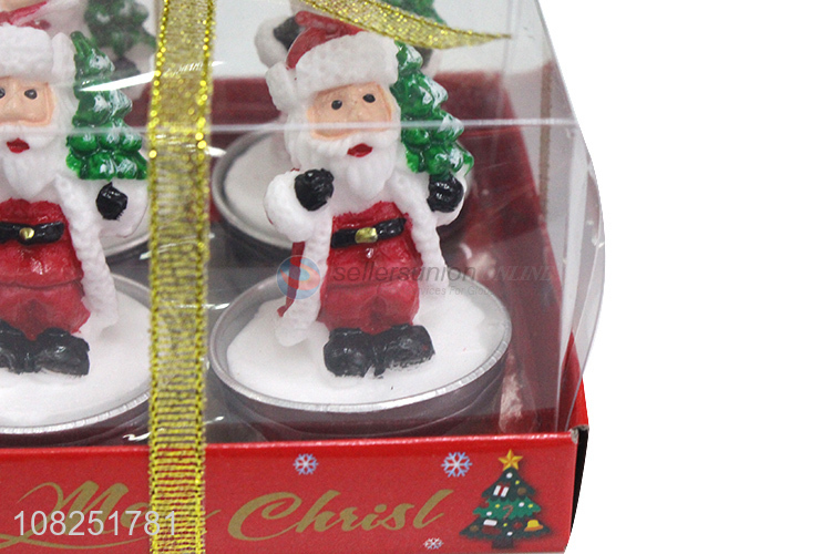 High quality cute santa candles scented candles for sale