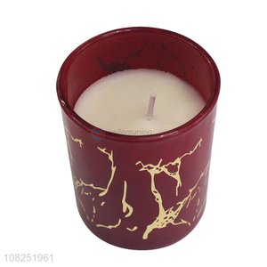 Yiwu direct sale household scented candle glass cup wax