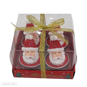 Yiwu market cute scented candles christmas candle set