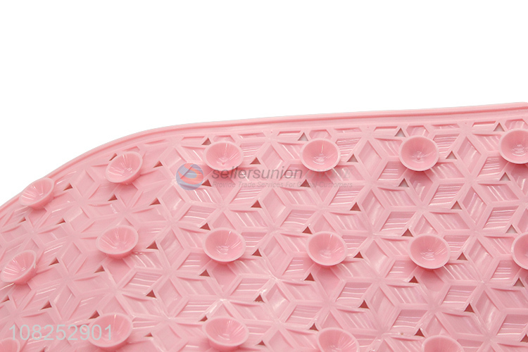 New design anti-slip pvc bathtub mat shower mat machine washable