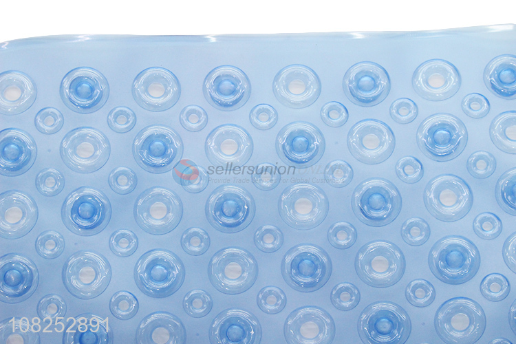 Best selling bathroom non-slip pvc bathtub mats with drain holes