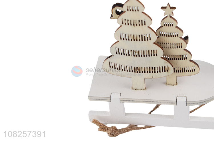 Good quality wooden Christmas ornaments home desktop decoration