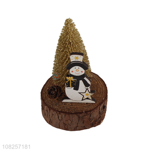 Best selling creative christmas tree wooden crafts