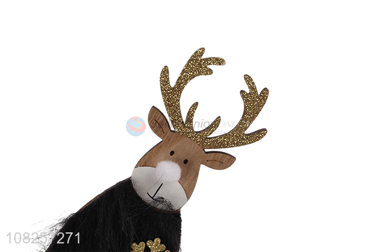 Factory price cute elk decoration desktop ornament