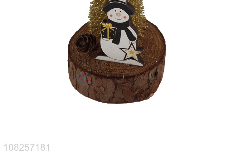 Best selling creative christmas tree wooden crafts