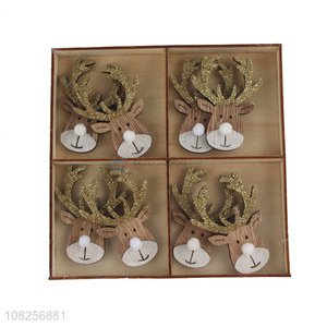 Factory wholesale wooden antlers christmas decoration