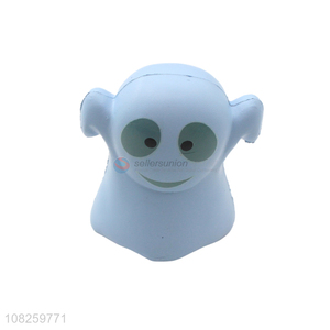 Wholesale pu foam ghost stress relief toy for boys girls kids