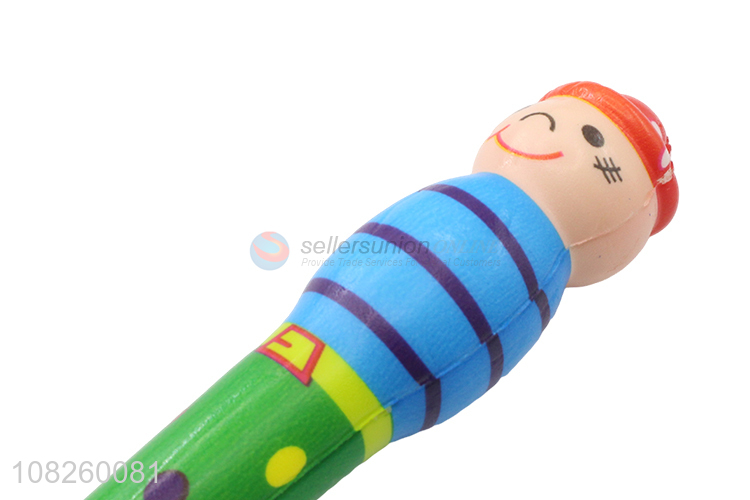 Hot sale cartoon squishy squeeze ballpoint pens advertising git