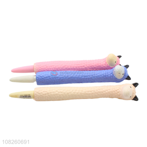 Wholesale price cartoon alpaca vent toy ballpoint pen