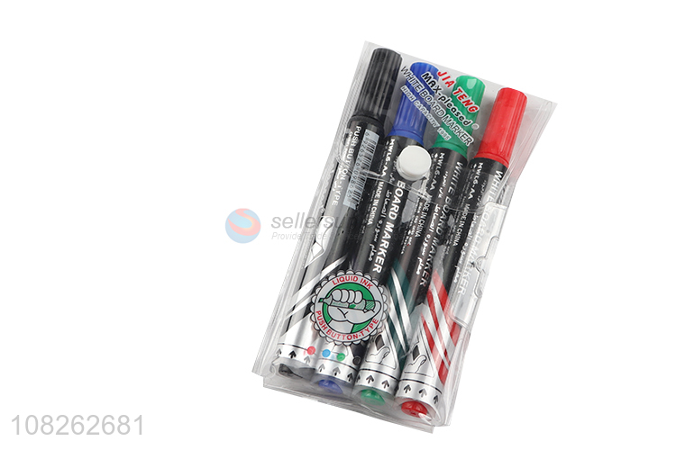 Hot selling plastic whiteboard marker erasable pen