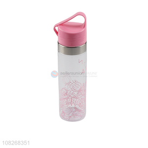 Best Selling Plastic Water Bottle With Handle For Women