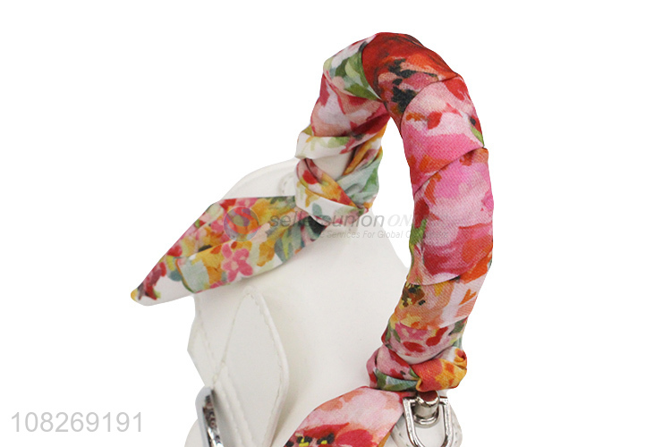 Onlie wholesale fashion pu leather scarf handbag elegant women bags