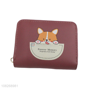 Good quality small <em>wallet</em> cartoon animal pu leather <em>clutch</em> <em>wallet</em>