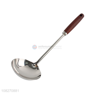 Hot sale kitchen long handle stainless steel soup spoon