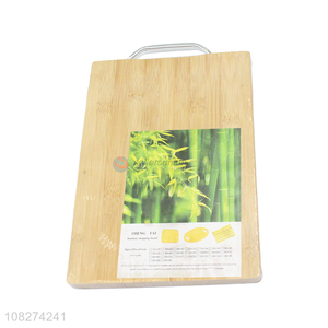 Best selling rectangular bamboo chopping board cutting board for kitchen