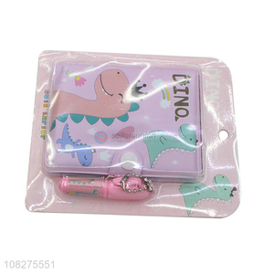 Cute Design Fashion Note Book With Pen Set For Students