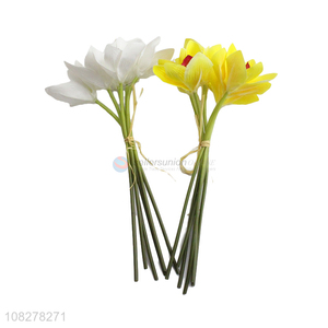 Wholesale desktop decoration artificial flower bouquet for wedding