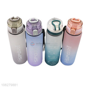 Fashion Colorful Water Bottle Plastic Sports Bottle