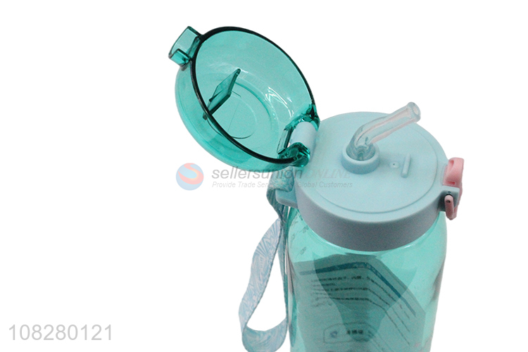 Best Selling Plastic Water Bottles With Straw And Lock