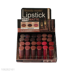 Recent design lip makeup matte lipstick cosmetic vegan lipstick