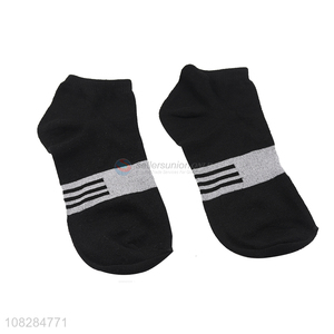 Factory supply men boat socks low cut ankle hidden socks