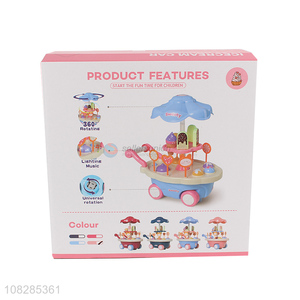 Good price plastic funny ice cream car toys pretend play toys