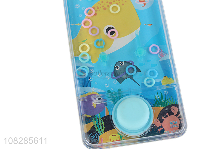 Hot selling ocean animal handheld water ring toss game