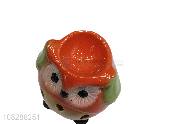 Most popular ceramic owl shape cute statues for tabletop decorations