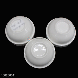 Factory supply 3pieces ceramic tableware bowl set for sale