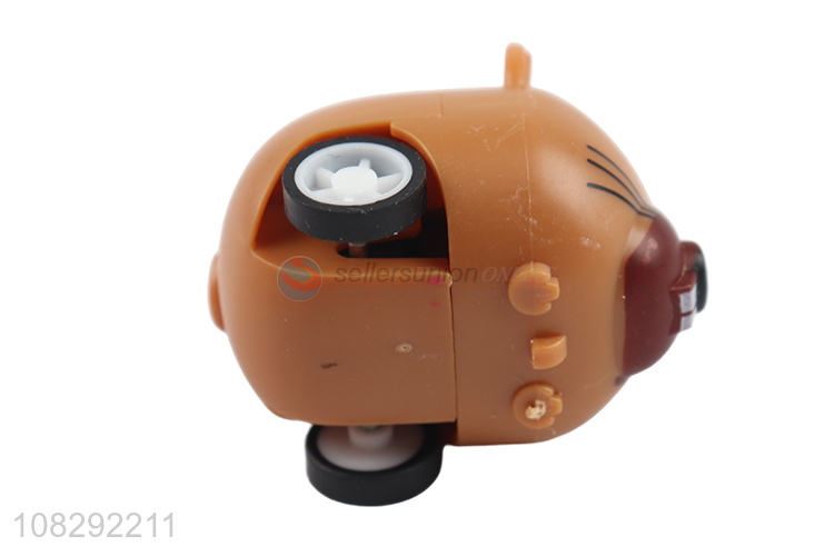 Wholesale cute animal cars pull back friction powered cars