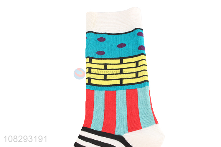 Wholesale Fashion Dress Socks Cotton Socks Crew Socks