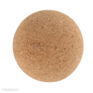 Yiwu wholesale mini yoga ball cork fitness ball