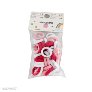 Yiwu supplier simple hair rope girl fashion hair accessories