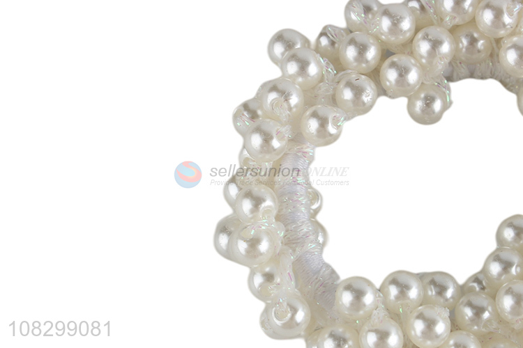 Wholesale fashion pearl hair ring temperament accessories