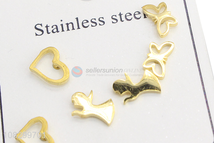 Good Quality Stainless Steel Earrings Cheap Ear Stud