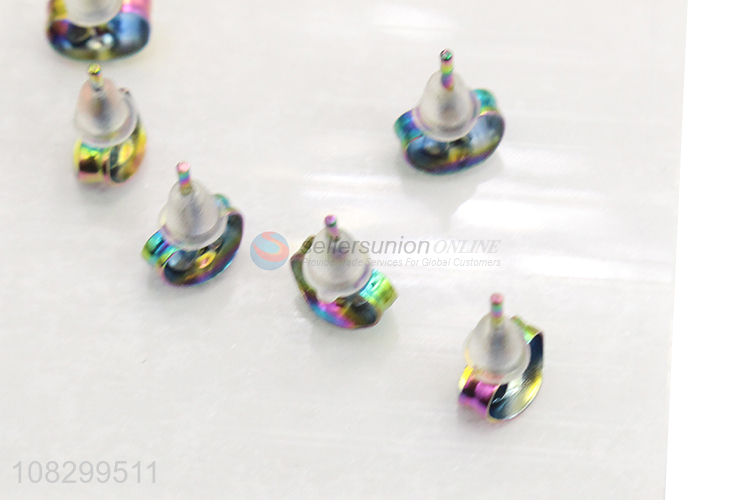 Wholesale Trendy Ear Stud Stainless Steel Earrings