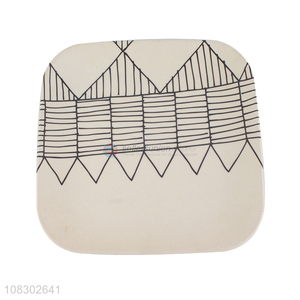 Fashion Design Square Plate Popular Dinner Plate