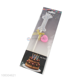 Wholesale novelty led light up number cake topper cake decoration