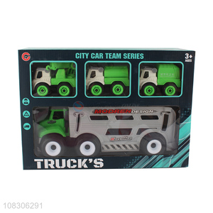 Good Sale Inertial Sanitation Truck Kids Toy Car