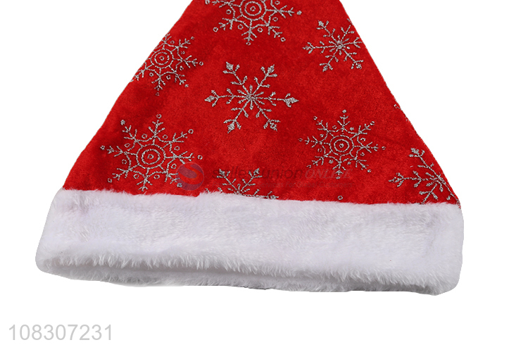 Good price red Christmas hat Christmas party decoration wholesale