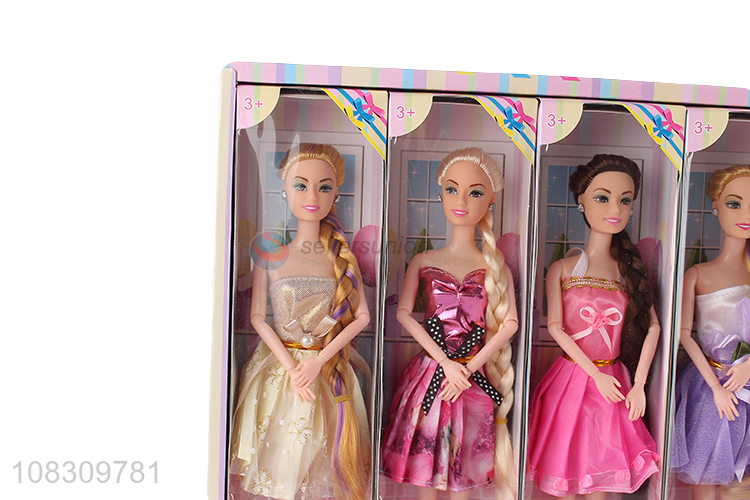 China wholesale dress up doll toy for girls kids birthday gift