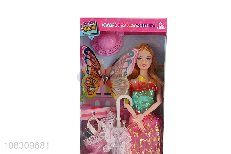 Hot sale girls doll toy set beauty doll play house toy set