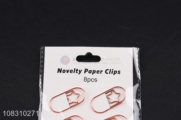 Low price mini iron paper clips pins office stationary wholesale