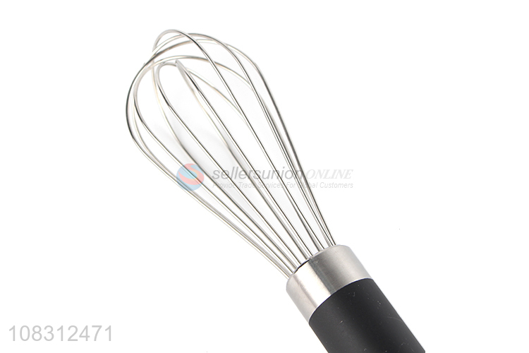 Hot sale kitchen stainless steel egg beater manual whisk